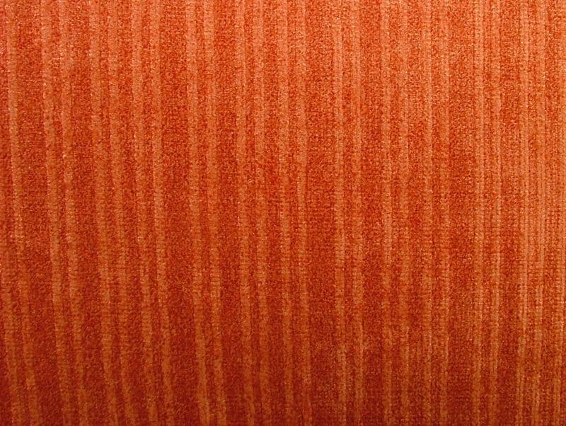 Burnt Orange Soft Pile Designer Velvet Curtain Upholstery Fabric
