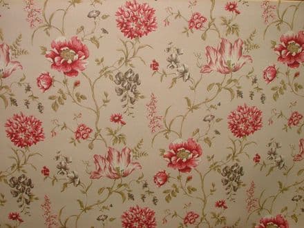 Exc Ashley Wilde LEDBURY RASP FLORAL Curtain /Upholstery /Soft Furnishing Fabric
