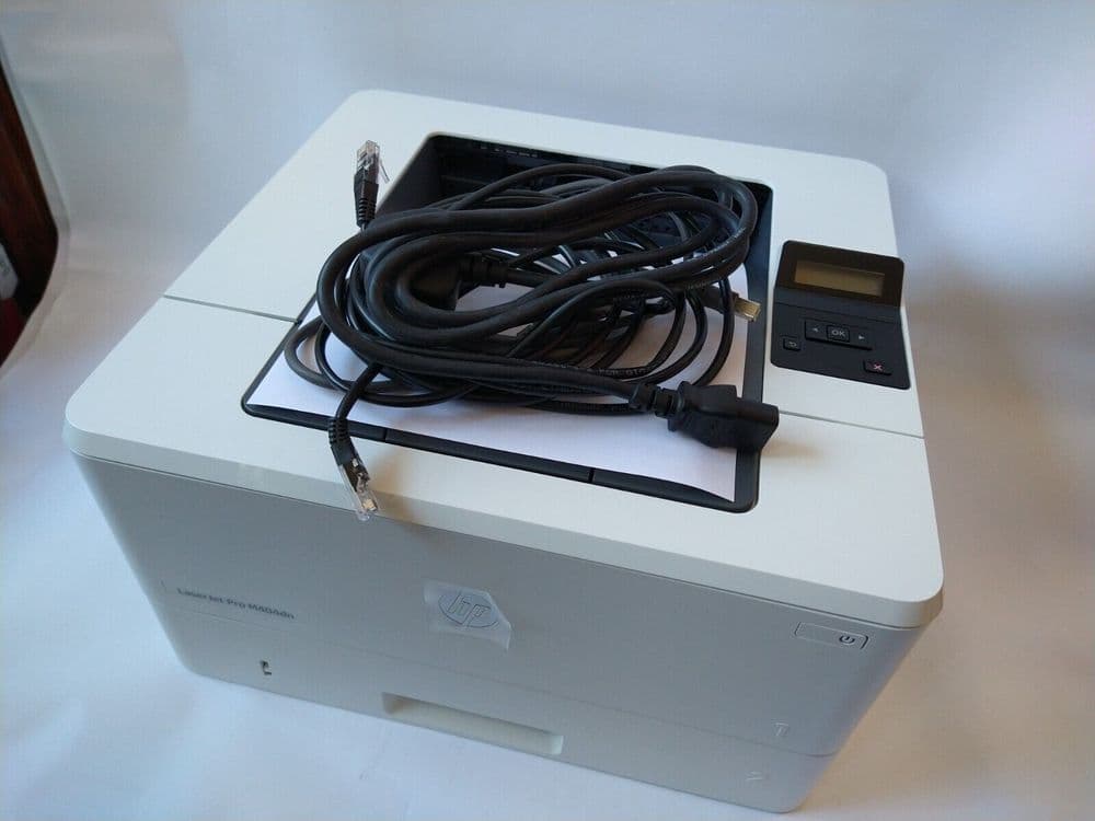 HP LaserJet Pro M404dn A4 Mono Laser Printer Original Hp Toner/Cables ...